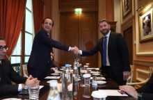 Συνάντηση Νίκου Ανδρουλάκη - Νίκου Χριστοδουλίδη: Ανάγκη να παίξει ενεργότερο ρόλο η ΕΕ στη νέα προσπάθεια αναζήτησης λύσης του Κυπριακού.