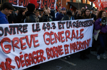 Συγκεντρωσεις κατά του άρθρου 49.3 του