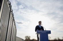 Ο Κυριάκος Μητσοτάκης στον Έβρο για το έργο επέκτασης του φράχτη