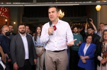 Ο πρόεδρος του ΣΥΡΙΖΑ - Προοδευτική Συμμαχία, Αλέξης Τσίπρας