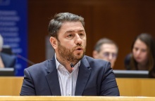 Ο πρόεδρος του ΠΑΣΟΚ-ΚΙΝΑΛ, Νίκος Ανδρουλάκης