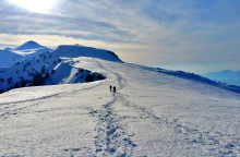 Ανάβαση στις χιονισμένες κορυφές του Ολύμπου