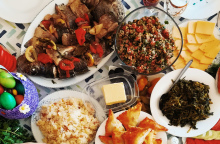 Πασχαλινό τραπέζι. 