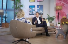 Ο Κυριάκος Μητσοτάκης παραχώρησε συνέντευξη στην Ελεονώρα Μελέτη