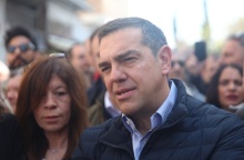 Ο πρόεδρος του ΣΥΡΙΖΑ - Προοδευτική Συμμαχία, Αλέξης Τσίπρας