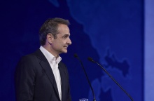 Ο πρωθυπουργός Κυριάκος Μητσοτάκης από την Κέρκυρα