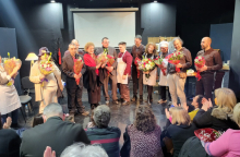 Από την πρεμιέρα της παράστασης «Το Καφενείο των Ντροπαλών»