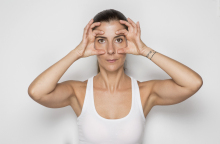 Η face yoga intructor, Αρετή Καφαντάρη