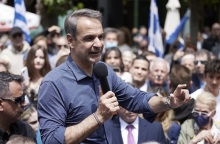 Εκλογές 2023 - Κυριάκος Μητσοτάκης: Σε συγκέντρωση πολιτών στην Κυψέλη ο πρωθυπουργός - «Κρατήσαμε τη χώρα όρθια και την κοινωνία ενωμένη».