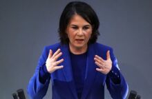 Η υπουργός Εξωτερικών της Γερμανίας, Ανναλένα Μπέρμποκ