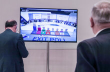 Εκλογές 2023: Ανακοίνωση των αποτελεσμάτων των εθνικών εκλογών στο Κέντρο Τύπου στο Ζάππειο Μέγαρο, Κυριακή 21 Μαΐου 2023.