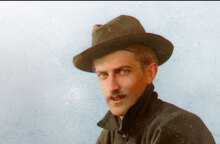 Stephen Crane, 1897. Stephen Crane Collection, Syracuse University Library Department of Special Collections