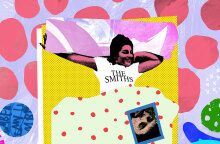 Εικονογράφηση κοπέλας ξαπλωμένης σε κρεβάτι