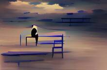 Εικόνα φτιαγμένη από πρόγραμμα ΤΝ (NightCafe Creator)