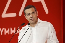 Ο πρόεδρος του ΣΥΡΙΖΑ - Προοδευτική Συμμαχία, Αλέξης Τσίπρας