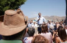 Εκλογές 2023 - Κυριάκος Μητσοτάκης από τη Λέρο: Ο τόπος χρειάζεται μια σταθερή κυβέρνηση - Τείνουμε χείρα φιλίας στην Τουρκία, αλλά δεν έχουμε αυταπάτες.