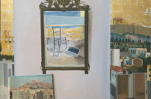 Το έργο του Σπύρου Βασιλείου "Ο μικρόκοσμος της οδού Webster" στην έκθεση "Αστυγραφία" της Εθνικής Πινακοθήκης