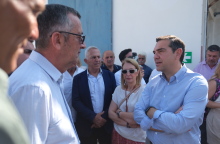 Ο πρόεδρος του ΣΥΡΙΖΑ - Προοδευτική Συμμαχία, Αλέξης Τσίπρας