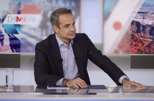 Ο Κυριάκος Μητσοτάκης στον ΣΚΑΪ