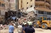 Αίγυπτος: Κατέρρευσε κτίριο 13 ορόφων στην Αλεξάνδρεια