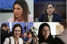 Σοφία Ζαχαράκη, Όλγα Κεφαλογιάννη, Ειρήνη Αγαπηδάκη και Νίκη Κεραμέως στο νέο υπουργικό σχήμα