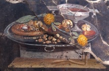 Ιταλία: Αναπαράσταση εδέσματος που θα μπορούσε να ήταν  «μακρινός πρόγονος» της πίτσας ανακαλύφθηκε στην Πομπηία - Οι θεωρίες των αρχαιολόγων.