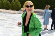 Η Τζώρτζια Κεφαλά στη Βουλή για την ορκωμοσία της