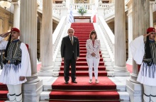 Κατερίνα Σακελλαροπούλου: Συνάντηση με τον πρόεδρο της Μάλτας, Τζορτζ Βέλλα - Το μεταναστευτικό στο επίκεντρο της συζήτησης στο Προεδρικό Μέγαρο.