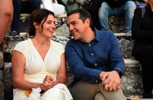 Αλέξης Τσίπρας - Μπέτυ Μπαζιάνα