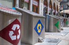 350 συστήματα βυθιζόμενων κάδων άρχισαν να τοποθετούνται στην Αθήνα