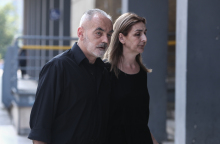 Ο πατέρας και η μητέρα του Άλκη Καμπανού