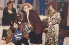 Στιγμιότυπο από τα παρασκήνια της σειράς «Το Ρετιρέ»