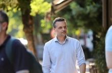 Ο επικεφαλής του Συνδυασμού «Αθήνα Τώρα», Χάρης Δούκας