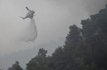 Χαλκιδική: Πυρκαγιά σε αγροτοδασική έκταση στον Πολύγυρο - Επιχειρούν επίγειες και εναέριες δυνάμεις της πυροσβεστικής - Δεν απειλεί κατοικημένες περιοχές.