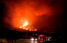 Φωτιά στη Βοιωτία