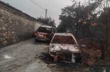 Φωτιά στην Καβάλα - Στάχτη οχήματα, σπίτια και ποιμνιοστάσια στην Αβραμηλιά