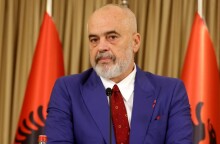 Ο πρωθυπουργός της Αλβανίας Έντι Ράμα 