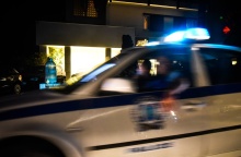 Περιπολικό της ΕΛ.ΑΣ. σε βραδινή περιπολία