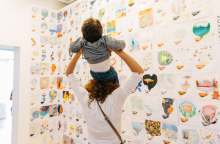 Από τον παιδικό διαγωνισμό ζωγραφικής του Μουσείου Κυκλαδικής Τέχνης