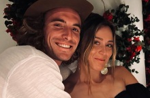 Η Πάουλα Μπεντόσα και ο Στέφανος Τσιτσιπάς