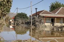 Πλημμυρισμένη περιοχή στη Θεσσαλία