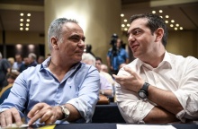 Αλέξης Τσίπρας και Πάνος Σκουρλέτης