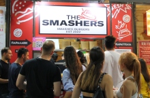 τα Smashers Burgers στο Burger Fest