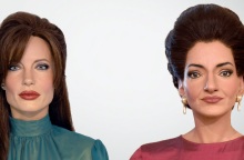 Αντζελίνα Τζολί - Μαρία Κάλλας: Οι δημιουργίες του καλλιτέχνη Θόδωρου Κοκκινίδη εκτίθενται στο μουσείο κέρινων ομοιωμάτων, στα Κηπιά Καβάλας του δήμου Παγγαίου.