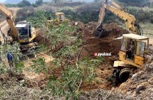 Μπουλντόζες σε σημείο του Άργους για τον εντοπισμό θησαυρού