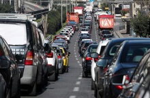 Η κίνηση τώρα στην Αθήνα
