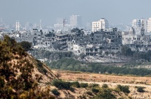 Κατεστραμμένα σπίτια στη Λωρίδα της Γάζας από μικρής κλίμακας επιδρομές