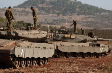 Ισραηλινά τανκ στα σύνορα με τον Λίβανο