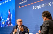 Συνέδριο Κύκλου Ιδεών - Κωστής Χατζηδάκης: Πρέπει να ενισχυθεί ο ανταγωνισμός στην αγορά και να αντιμετωπιστεί η φοροδιαφυγή.