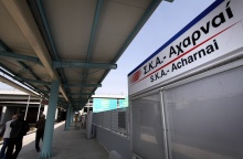 Ο σταθμός ΣΚΑ - Αχαρναί